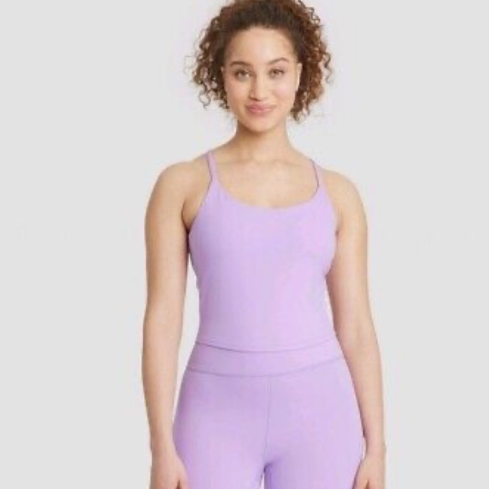 🆕 All in Motion Everyday Soft Tank Padded Active Top - M